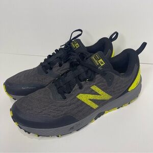 New Balance Nitrel v3 Shoes Men’s 11.5 Black Neon Sneakers Running Trail Walking